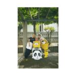 Akari Takaishi Instagram - 🐼🐯 ちさまひ、バイト頑張りました〜。松本さんのパンチは強いです。 #ベイビーわるきゅーれ2ベイビー #べびわる2 渡辺哲さんとパシャリっ🫶