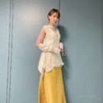 Akina Minami Instagram - プチブランチ衣装✨ 写真1・2枚目 ワンピース @snidel_official サンダル @reedit_official @the.pr_ ピアス @caki.jewelry リング @enn._official 写真3・4・5枚目 トップス、スカート @createclair @the.pr_ ブーツ @randa_pic イヤカフ(チェーン付き) @haku_fleur イヤカフ @ajinco_style 写真6・7枚目 トップス、アームカバー @aoiwanaka.official スカート　 @jilky_official ピアス @miina.gems 写真8・9枚目 セットアップ @avie_andensal ピアス @kumpel_by_p 靴 @randa_pic