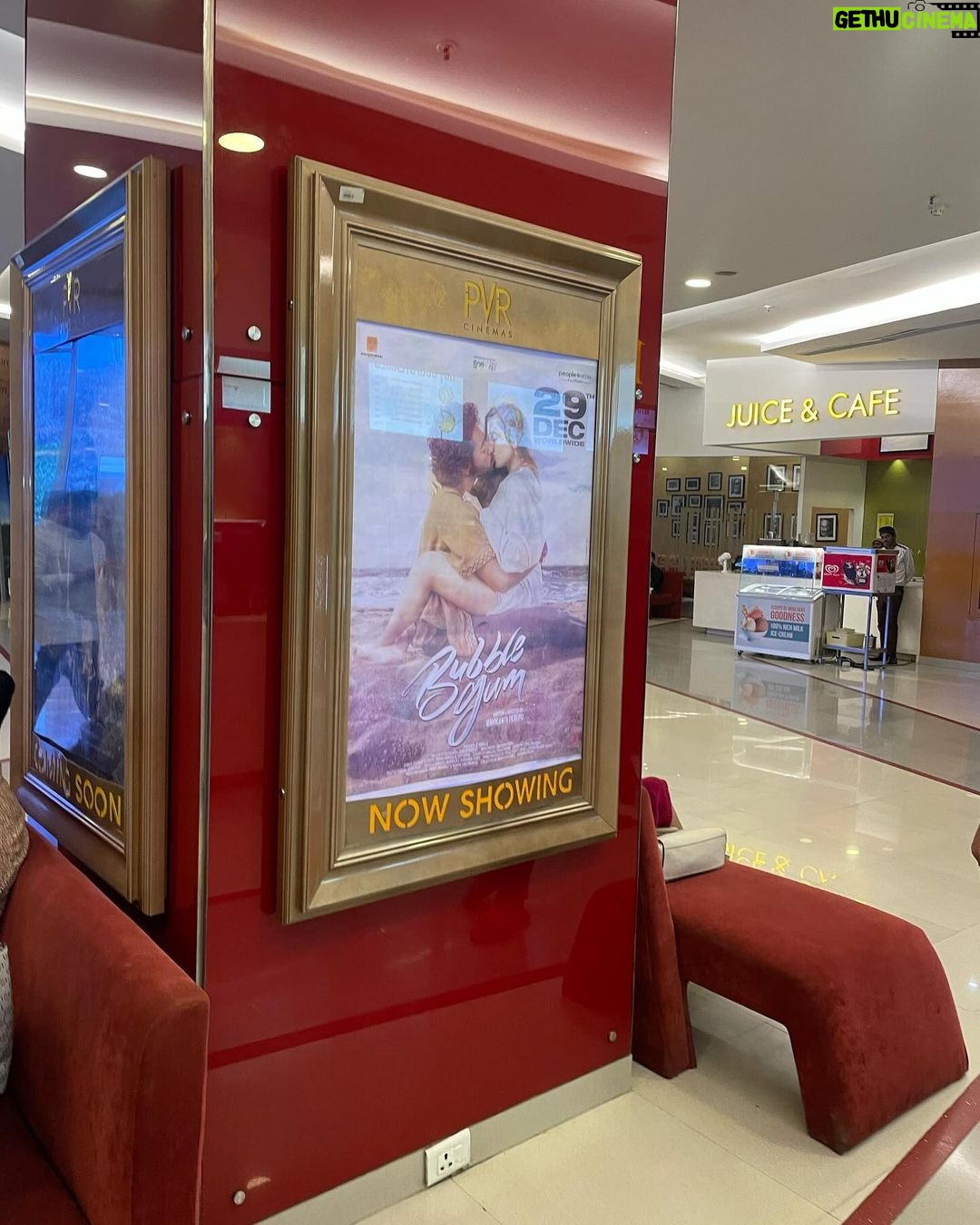 Akshata Sonawane Instagram - BUBBLEGUM A must watch movie @raviperepu You have created magic on the screen. In this era where people celebrate toxicity in the movie, it was so important to bring out a movie that audience has a takeaway from, that leaves a positive impact on them. And this movie is that sweet feel good restoration 🥺 @roshan____k What a promising debut. You are a star, what a stellar performance. @maanasa.choudhary1 You brought such innocence on the screen. You are so pleasing to watch I swear I wanted to continue watching Jhanvi I didn’t want to let her go! @vishnukondur In Joel’s words “Is it even legal to be this sexy?” 😂 Babe how do you even say you were camera shy when you were so damn amazing? The fact that Joel has annoyed everybody in the audience says it all ✨ @harshachemudu @anannyaa7akulaa @kirangoudm you guys were soooo cuteeeeee 😛 Congratulations to all the other cast ✨ @sricharanpakala BubbleGum’s BGM is still stuck in my head! BGM was undoubtedly the best part about the movie! All the scenes were such a high because of the music ✨ Congratulations to all the team members. Movie aithe superhit 🔥