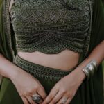 Akshaya Udayakumar Instagram - Green is the new WOW✨ Pc : @harikuttanhk Costume : @meluha__arathijayaraj @arathijayaraj Hair : @queen_bee_suji Mua : Taggingmyself