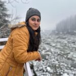 Akshaya hariharan Instagram – Travelled far enough to see you✨ Snow  Pc – @tribbiani_xx ❤️