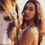 Akshaya hariharan Instagram – With you, my heart runs free🐎 Retouch – @dhesanthree  Disclaimer (No animals were harmed in the making)