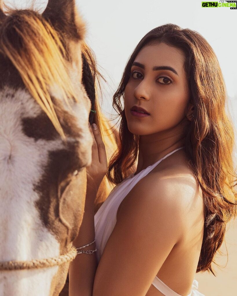 Akshaya hariharan Instagram - With you, my heart runs free🐎 Retouch - @dhesanthree Disclaimer (No animals were harmed in the making)