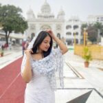 Akshita Mudgal Instagram - Blessed 🤍 #waheguruji #hazursahib #nanded #gurudwara #blessed Pc- @princekiduaa Hazur Sahib Nanded