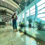 Akshita Mudgal Instagram - Worth Every Mile.💚 #travel #postoftheday #airportlook