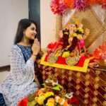 Akshita Mudgal Instagram – Ganpati Bappa Morya ♥️