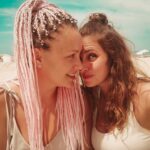 Alba Reig Instagram - Que no falten los besos de colores! #orgullo2020