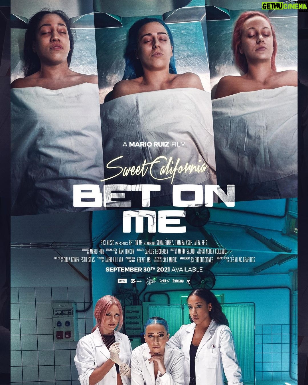 Alba Reig Instagram - En menos de 24 horas podréis ver el videoclip de BET ON ME mañana a las 18.00H