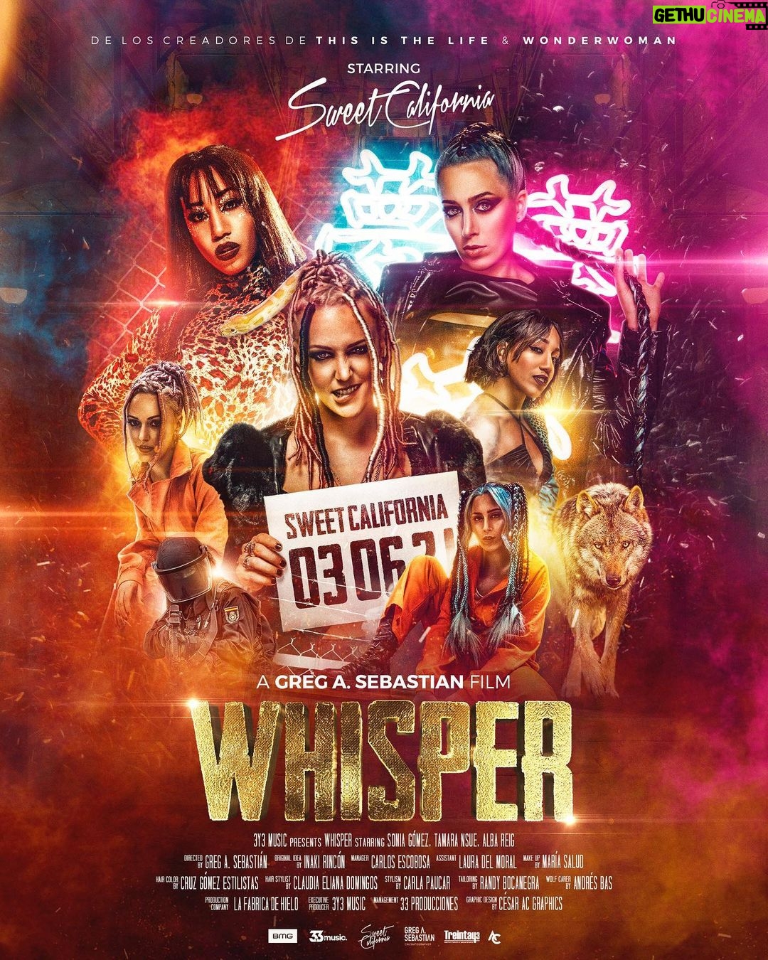 Alba Reig Instagram - WHISPER New single 03/06