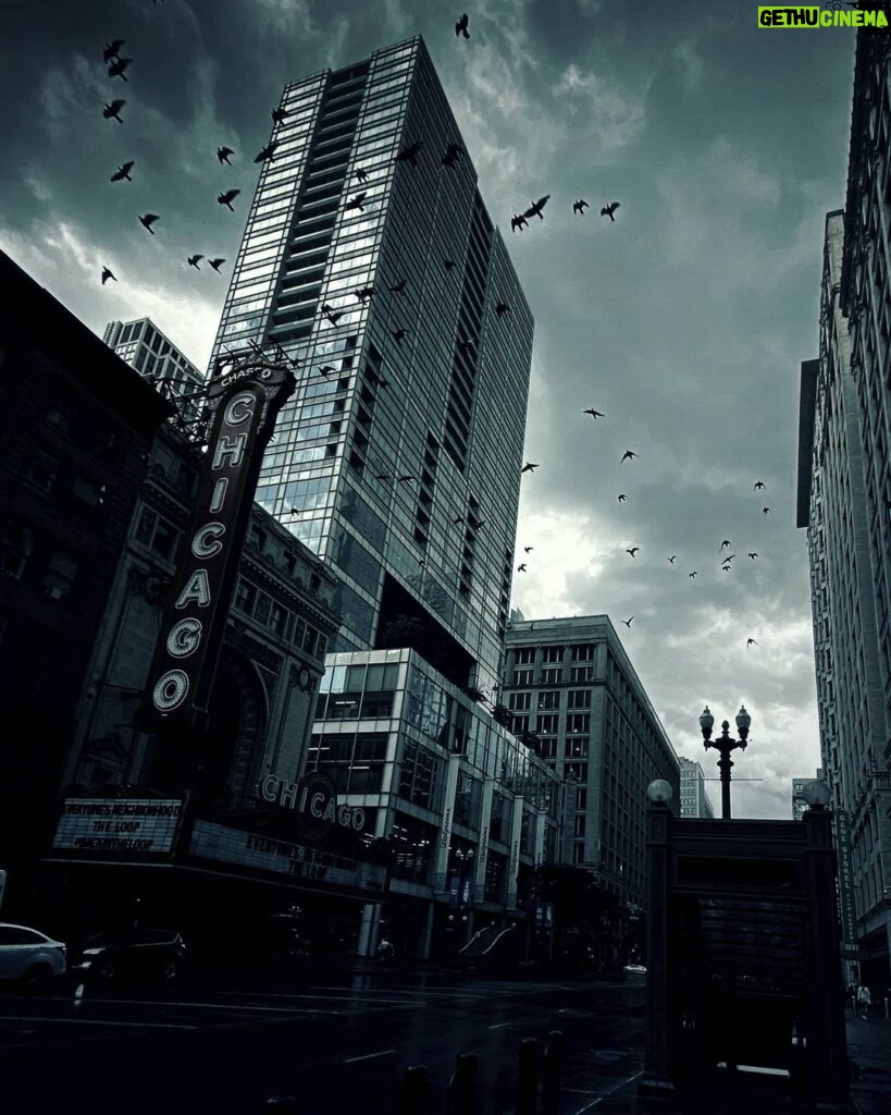 Alejandro Hernández Instagram - Uno de esos es Batman. Downtown Chicago