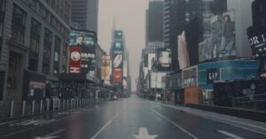 Alejandro Hernández Instagram - Went out and filmed the empty streets of #NYC during the pandemic. #Coronavirus #NewYork / Grabé las calles vacías de NYC durante la pandemia.