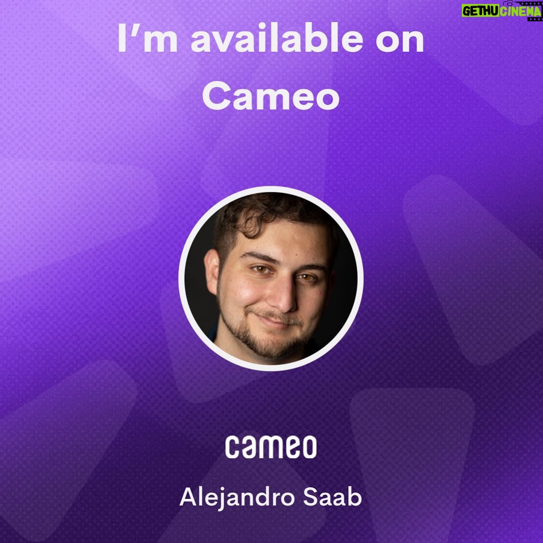 Alejandro Saab Instagram - I’m on Cameo… so if you’ve ever wanted a shoutout or wanted me to say something silly to ya, go make a request over on https://v.cameo.com/e/i0oTCsJYiwb #voiceactor #cyno #leon #pokemon #genshinimpact #dblegends #dragonball #shallot #horimiya #miyamura #voice