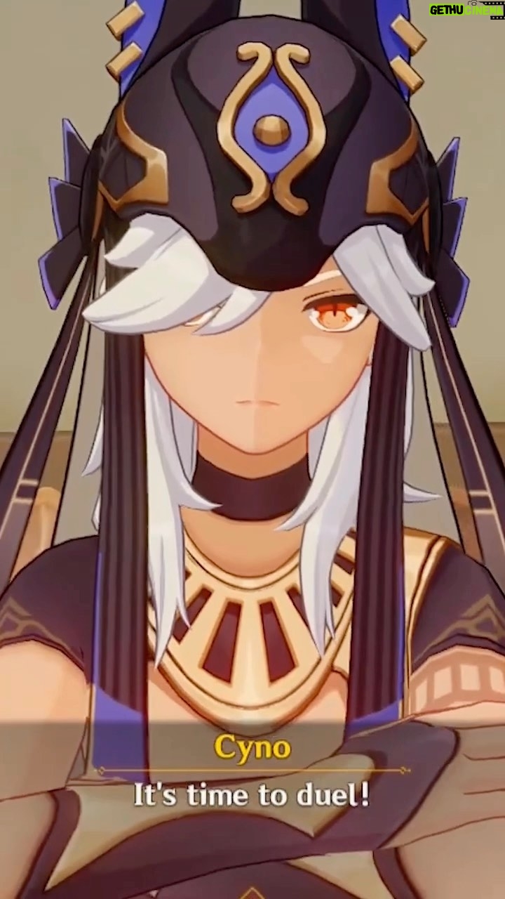 Alejandro Saab - 4.4K Likes - If you duel Cyno in Genius Invocation TCG in Genshin Impact...
They actually let me say “IT’S TIME TO DUEL!”
I was VERY giddy when I got to say these words.
As a fan of YuGiOh and Genshin... I’m very grateful to voice Cyno with each new session 🥹
#cyno #genshinimpact #genshin #voiceacting