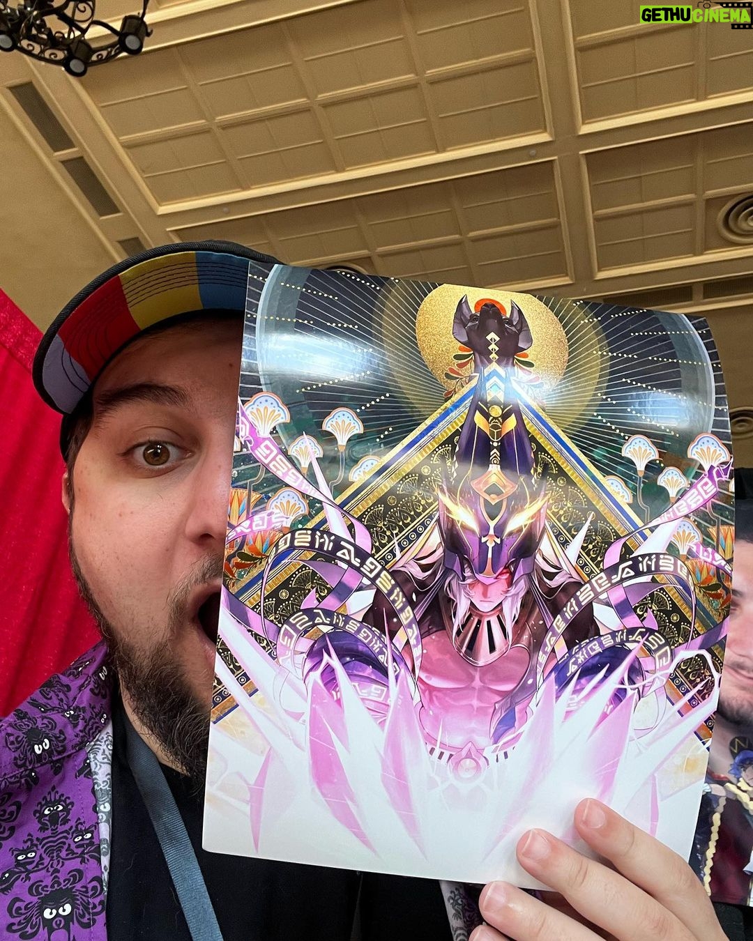 Alejandro Saab Instagram - Day 2 of @animepasadena!! I’ll be signing all day today and managed to get a brand new print ready JUST IN TIME FOR TODAY!! Hope to see you then! #cyno #genshinimpact
