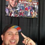 Alejandro Saab Instagram - Day 1 of @animepasadena is here!! I’ll be here all day and tomorrow! So come on by! #animepasadena
