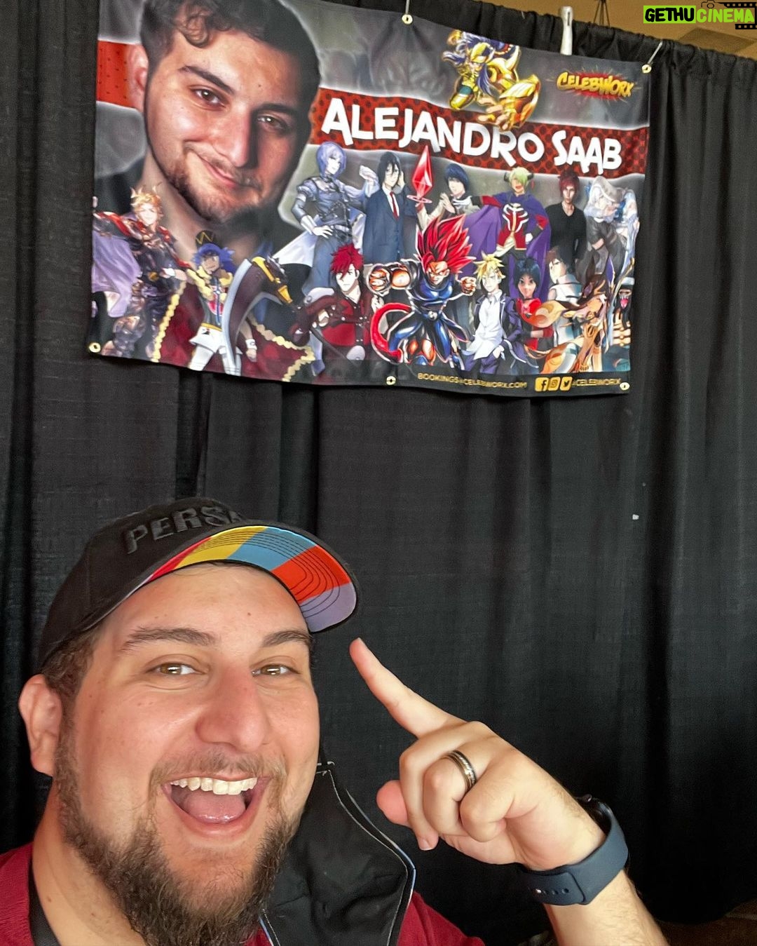 Alejandro Saab - 3.8K Likes - Day 1 of @animepasadena is here!! I’ll be here all day and tomorrow! So come on by! #animepasadena