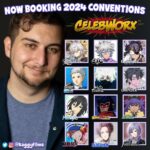 Alejandro Saab Instagram - I'm ALL done with all the conventions for 2023! 2024 is RIGHT around the corner and already have a number of conventions lined up for next year! But where else do you want to see me? Tag the show in the comments and let's go to a city near you! #cyno #jingyuan #macaque #miyamura #chengxiaoshi #uni #saeitoshi #akihiko #cyyu #leon #yuri #gabimaru #hellsparadise #pokemon #honkaistarrail #genshin #genshinimpact #linkclick #bluelock #legomonkiekid #nanbaka #voice #voiceactor