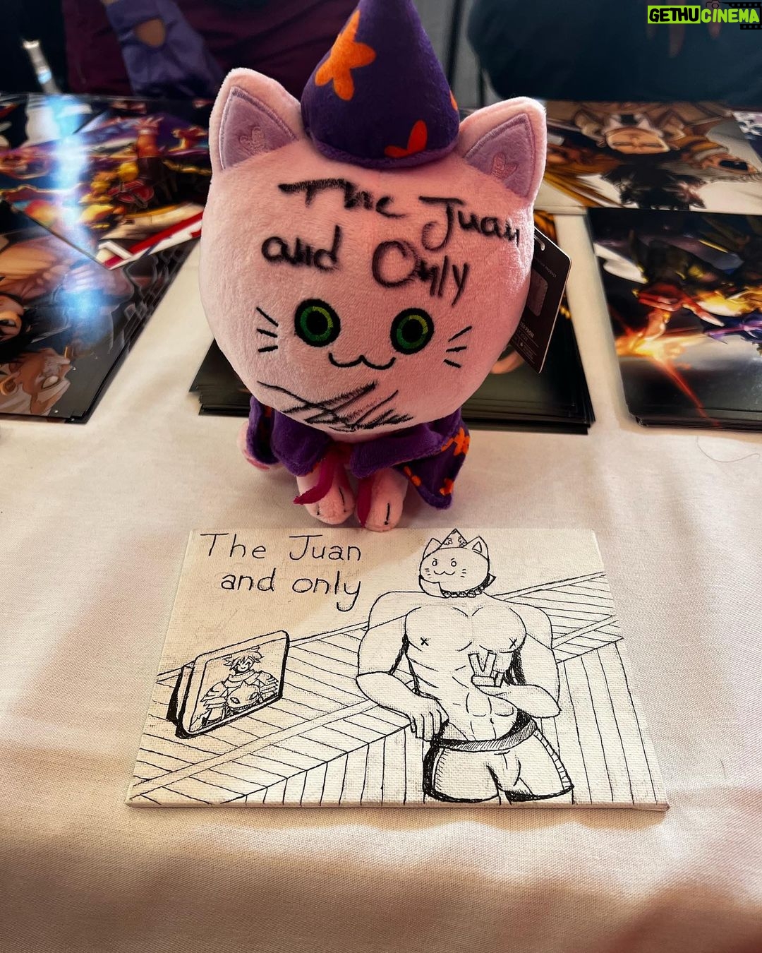 Alejandro Saab - 3.5K Likes - Thank you everybody who came by the booth during @animepasadena!! It was a WONDERFUL and FUN TIME!! You guys are awesome and hopefully I’ll see you all soon 🙏
#animepasadena #pokemon #genshinimpact #cyno #leon #anipoke