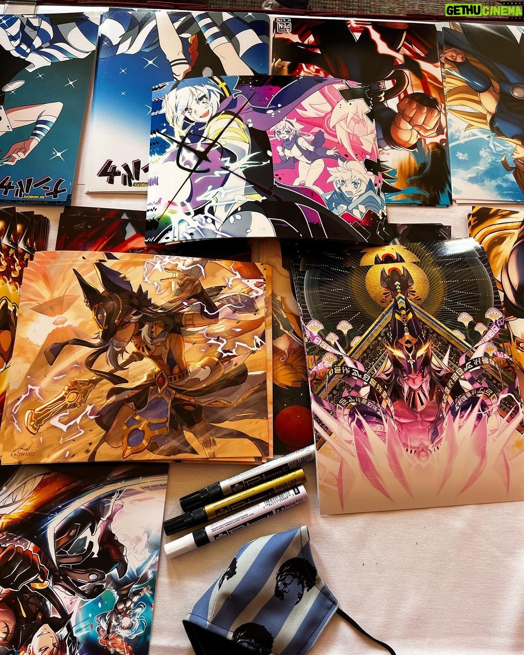 Alejandro Saab Instagram - Day 2 of @animepasadena!! I’ll be signing all day today and managed to get a brand new print ready JUST IN TIME FOR TODAY!! Hope to see you then! #cyno #genshinimpact