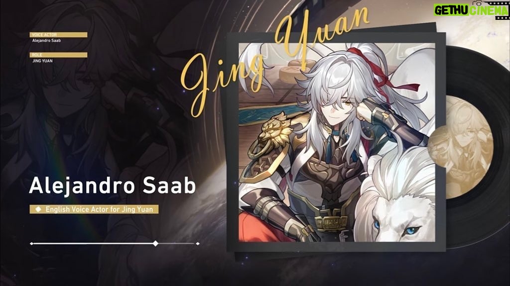 Alejandro Saab - 4K Likes - From one white haired general to the next, I’m beyond excited to announce that I’ll be voicing your “Dozing General” Jing Yuan in Honkai Star Rail 🤩
Can’t wait for you guys to play it on April 26th! Pre register now, and…
May this journey lead us, starward 💫
#jingyuan #honkaistarrail #voiceactor