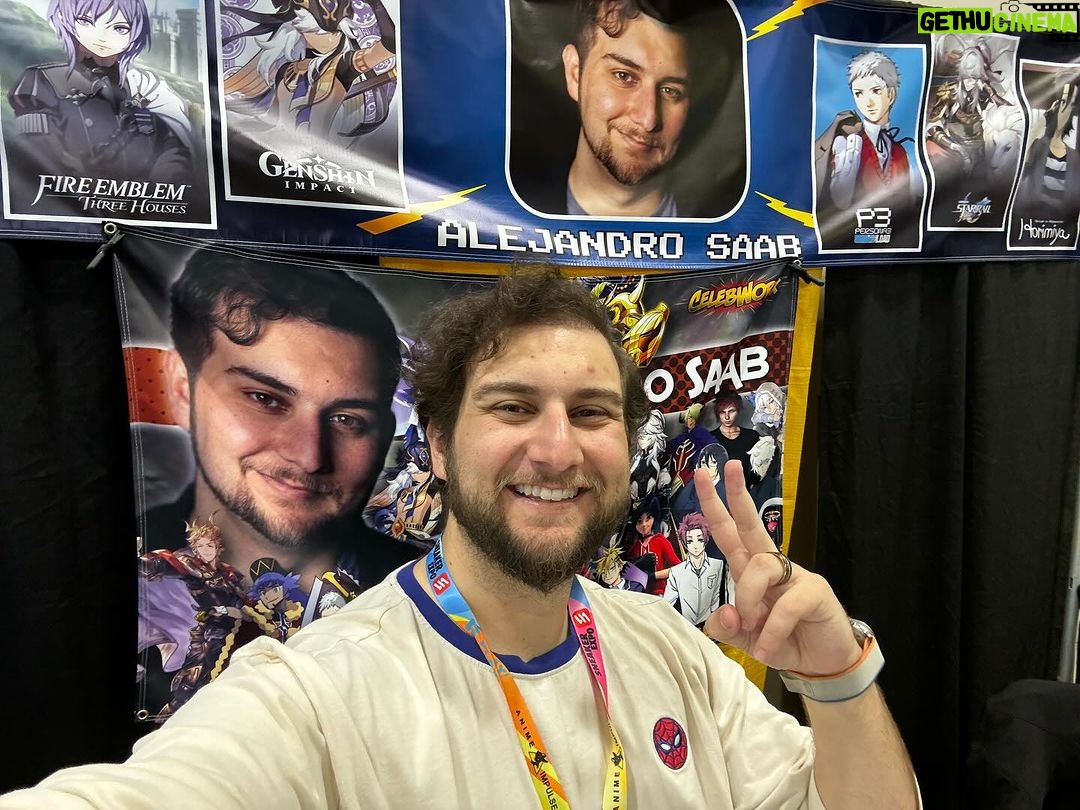 Alejandro Saab Instagram - Last day of @animeimpulse! I’ll be signing here the rest of the day 🫡