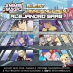 Alejandro Saab Instagram - THIS WEEKEND! I'll be in Rosemont Illinois, CLOSE to Chicago, for @itsanimemagic at the HYATT REGENCY O’HARE & DONALD E STEPHENS CONVENTION CENTER!! A lot of cool folks will be there, and I'll be there all weekend!! Should be fun and can't wait to meet ya 😎 #cyno #jingyuan #honkai #genshinimpact #genshin #honkaidtarrail #voice #voiceactor