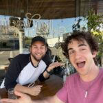 Alejandro Saab Instagram - Cyno and Tighnari voice actors finally meet! #cyno #tighnari #voiceactors #genshinimpact #genshin