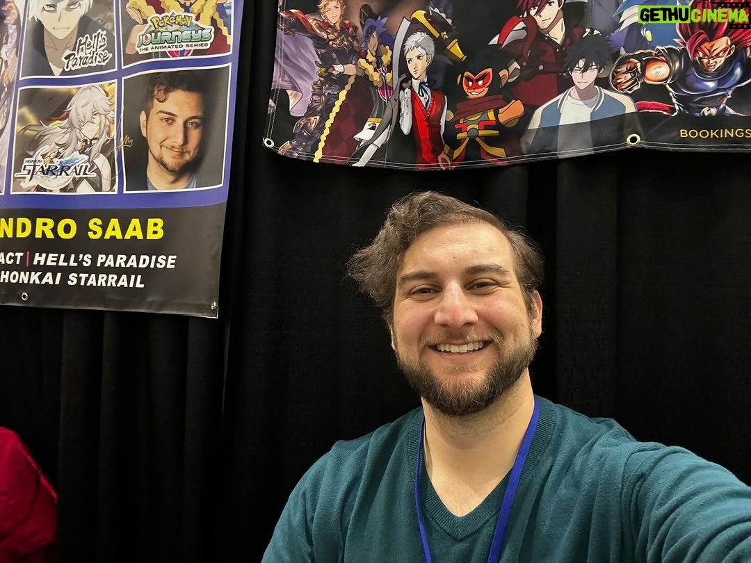Alejandro Saab Instagram - LAST DAY OF SAC ANIME! I’ll be here all day