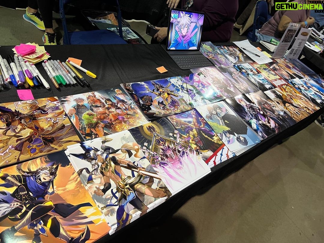 Alejandro Saab - 2.9K Likes - Currently on break, but I’m here @StocktonCon ALL DAY! Got a panel at 2:30 and then I’ll be back to signing!! And if I don’t see you today, I’m here ALL DAY TOMORROW! 🤩