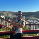 Alex Bullon Instagram - A day at #SixFlags 🎢🌴🌞 #magicmountain #LA #losangeles #california Six Flags Magic Mountain Los Angeles