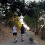Alex Bullon Instagram - #chasingsunsets #LA 🇺🇸🌄🌼 Fryman Canyon Hiking Trail