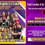 Alex Gracia Instagram - Hey Los Angeles, June 25th the place to be will be at @uwwfed! And if you’re not able to catch the action live then you can order the PPV and use code PINKDREAM for 10% off!
