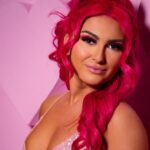 Alex Gracia Instagram - I want to build an empire. In my field I have always seen men do it. From The Rock to Batista to John Cena. Now it’s a woman’s turn. #PinkDream Portrait by @camricephoto Studio by @sparklestudios.la Makeup by @upscale.glamstudio Dress from @windsorstore