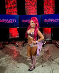 Alex Gracia Instagram - The Pink Dream #IMPACTonAXSTV