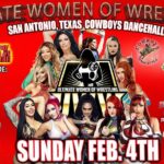 Alex Gracia Instagram - San Antonio get ready for an electrifying showdown! Brace yourselves for an unforgettable night of “In Your Face Smash Mouth Wrestling” with the top female pro wrestlers from around the globe, led by 5-Time WWE Women’s Champion MELINA. The excitement doesn’t stop there! genre-bending music artist JUSTIN CHAMPAGNE who recently came off tour with music icon Snoop Dog will be performing LIVE at the after-show party! All Military members including active, veterans, and their families get a 25% DISCOUNT off all tickets by using promo code “Military” Get your tickets now with ticket link in bio. #uww6 @cowboysdancehallsa @hybridschoolofwrestling @holidayinnstoneoak @iamjustinchampagne @kassgfit @andreadams_official @melissasantosofficial @thefoxxyone @kilynnking @ladyrm @danni_ellexo @sienna @leidtapa @katieforbes4real @miss_leilagrey @alexgracia3 Cowboys Dancehall - San Antonio