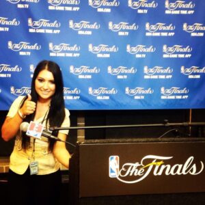 Alex Gracia Instagram - In the spirit of #NBAPlayoffs  here are a couple of photos when I interned with @foxsports affiliate KABB for sports reporting in college🏀