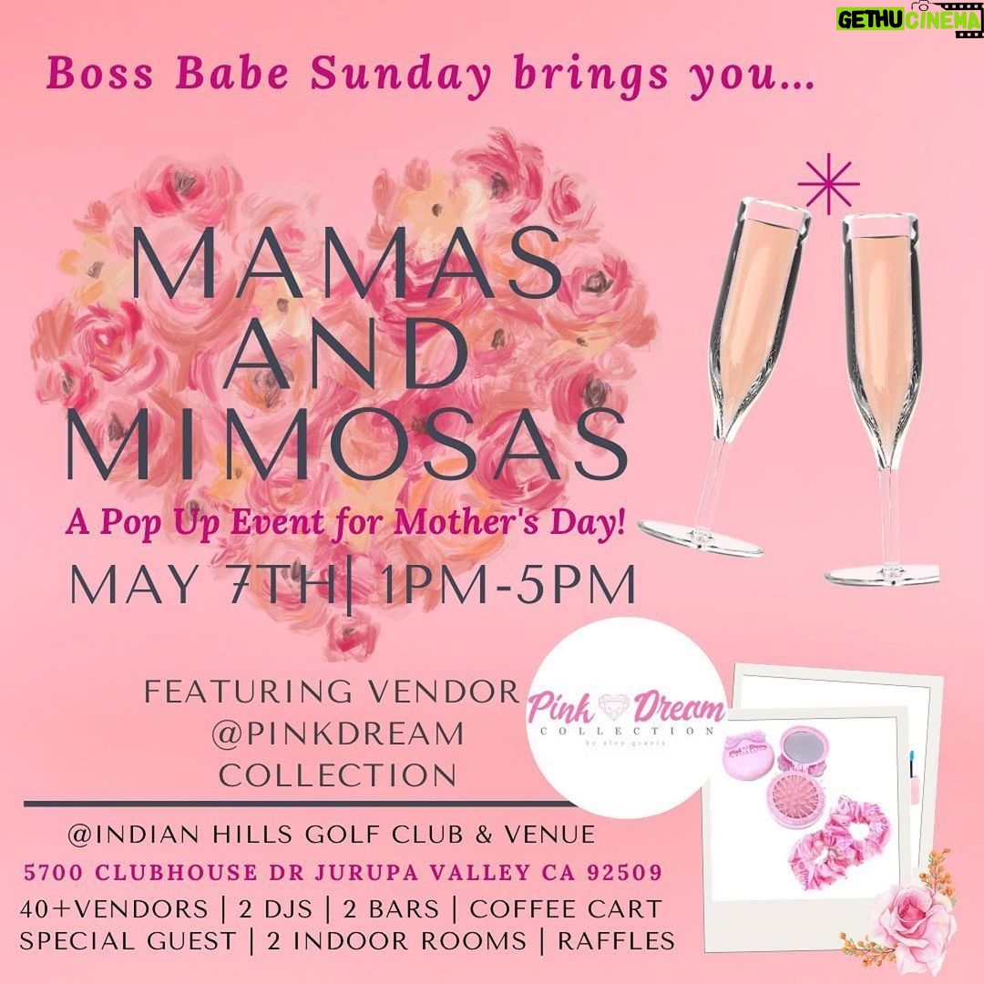 Alex Gracia Instagram - Iโm so honored that @bossbabesunday asked me to be a special guest and is giving me an opportunity to share my brand with an audience. Being a wrestler is my dream and Pink Dream Collection is a blessing that arose from it. Iโm super excited to meet everyone & share my products๐๐ธ๐๏ธ๐๐ #Repost @bossbabesunday ใปใปใป SPECIAL GUEST @alexgracia3 will be poppin up at the next Boss Babe Sunday Pop Up Event!๐๐ฅ We are so excited to have her hang out with us for a day of Women Empowerment! Tag your besties & have a girls day with us!๐ Alex Gracia is a professional wrestler who wrestles under the moniker โThe Pink Dreamโ. You will see the love and fight she has to inspire dreamers like her and thatโs why she created Pink Dream Collection - a self-beauty brand containing products that encourage the dreamers of our generation to embrace their true authentic selves @pinkdreamcollection ๐ Doors open at 1pm @indianhillsgolf_weddings ๐ #bossbabesquad #sundayfunday #meetandgreet #alexgracia #professionalwrestler #poopupshop #dreamers #inlandempire #bossbabesunday #beautybrand