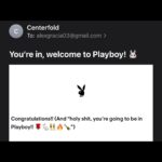 Alex Gracia Instagram - I’m officially a @playboy bunny and a part of @playboycenterfold! 🐰 And of course @mayradiasgomes is listed as my bunny bestie😏💞