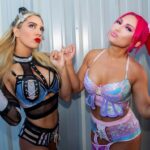 Alex Gracia Instagram - Dedicating the debut and first win of The OMGZ (Original Millennial Girlz) to @themickiejames who told us at her @mjmasterclass that we would look like a cute team together so we took that and ran with it. OMGZATOTTW (OMGZ Are Taking Over Tag Team Wrestling)… Pinky Promise 💋 📸 @kalonjimcclellan