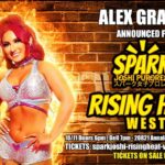 Alex Gracia Instagram - Alex Gracia makes her Spark Joshi debut at Rising Heat West on October 11th! After training at the Texas Wrestling Academy, Alex Gracia has competed in many US promotions including IMPACT, AEW, Ring of Honor, SHIMMER, and SHINE, and has also wrestled in Japan with Stardom. Next, fans on the west coast can see her live at Spark Joshi's Rising Heat West when Xtinguish takes over the LA Dojo! Rising Heat West will take place on Wednesday, October 11th at the LA Dojo: 20821 Annalee Ave, Carson, CA 90746 (Doors open at 6pm, bell at 7pm.) Tickets on sale NOW: sparkjoshi-risingheat-west.eventbrite.com @alexgracia3 #sparkjoshi #joshipuroresu #joshiwrestling #joshiwrestler #joshiwrestlers #wrestling #prowrestling #puroresu #wrestlingtickets #japanesewrestler #womenswrestling #womenswrestlingmatters #womensprowrestling #japanesewrestling #indiewrestling #whattodoinlosangeles #losangeleswrestling #socalwrestling