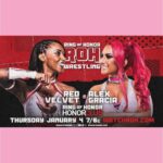 Alex Gracia Instagram - “The Pink Dream” @alexgracia3 makes her return to #ROH TV as she takes on @Thee_Red_Velvet who is making her #ROH debut. Watch Thursday Night #ROH TV on #HonorClub at WatchROH.com 7/6c