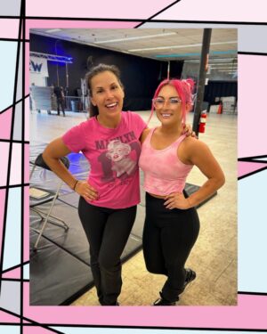 Alex Gracia Instagram - Three days learning from @themickiejames, you know I’m there! Love you so much more than you know Mickie! This was exactly what I needed🙏💕

@mjmasterclass @mcwprowrestling