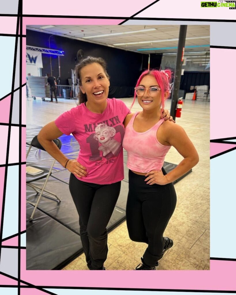 Alex Gracia Instagram - Three days learning from @themickiejames, you know I’m there! Love you so much more than you know Mickie! This was exactly what I needed🙏💕 @mjmasterclass @mcwprowrestling MCW Pro Wrestling