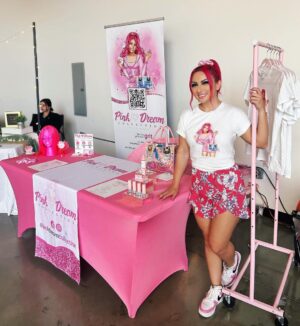 Alex Gracia Instagram - Third Pop-up done & I’m so happy to be getting @pinkdreamcollection in front of more & more eyes!☺️🩷

✨Follow @pinkdreamcollection & shop products at pinkdreamcollection.com✨