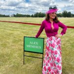 Alex Meneses Instagram - Polo Opening Day. Thank you, Oakbrook Polo for a magical day.💗 #sunday #polo #sundayfunday