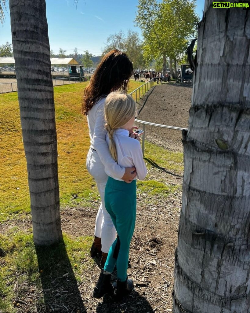 Alex Meneses Instagram - My baby girl, I don’t remember my life before you. Not really. You’re my sweet little everything and I love taking care of you and our life together. I’m told that those are “helicopter mom” words😂and I’m ok with that. I am so proud of your determination and commitment, your compassion and ability to love. I love how open you are, how you communicate and stick up for yourself and fight for what is right. You’re growing into such a fine young lady and I know you will do everything you want to do in your life. And more. I can’t wait to see what you will accomplish. Remember, I’m always right here for you. I love you more everyday. And I love being your mom. 💗 #mommylife #mommyanddaughter #momlife #momanddaughter #horsemomlife #horseriding Hansen Dam Horse Park