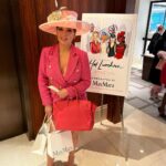 Alex Meneses Instagram – Thank you @maxmara for your sponsorship.  @service_club_of_chicago 
@hermes 
@veronicabeard
@wyckwoodhouse 
#givingback #hatluncheon #sisters #fashionista