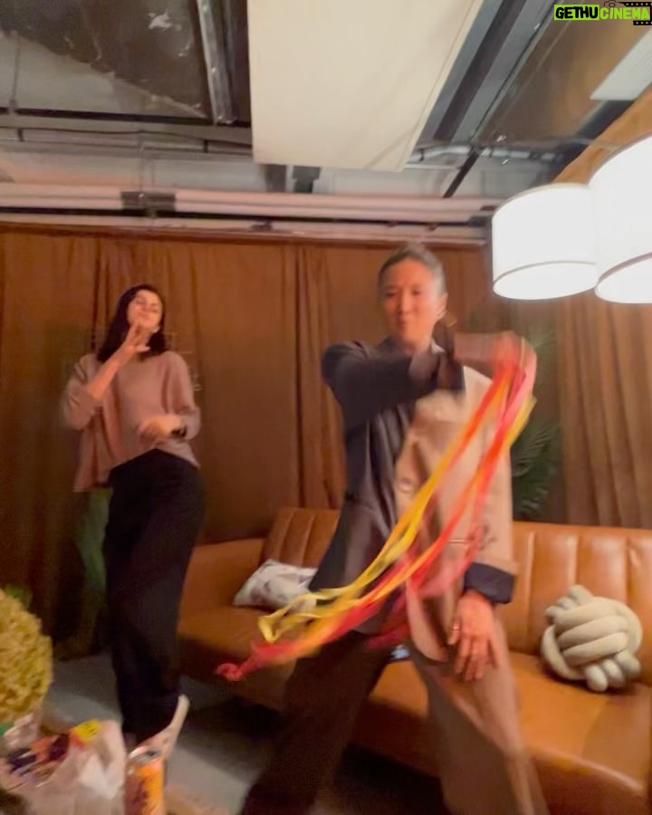 Alexandra Daddario Instagram - At a hotel (slides 1 and 4) because of my apartment (slides 5 and 6). go see gutenberg! The musical (@joshgad slide 2 @andrewrannells not pictured), we laughed so much!!!! @ashleyparklady and I recreated the show for you (slide 3) as a sneak preview ❤️ ❤️ ♥️