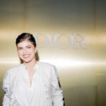 Alexandra Daddario Instagram - Thank you to my beautiful @dior family for the amazing outfits, dinner, party! 🎊 1-4 by day 5-8 by night 🎃