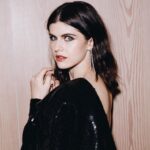 Alexandra Daddario Instagram - @yslbeauty at Vanity Fair Party #yslbeauty #yslbeautypartner